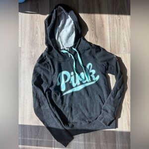 PINK quarter zip hoodie
